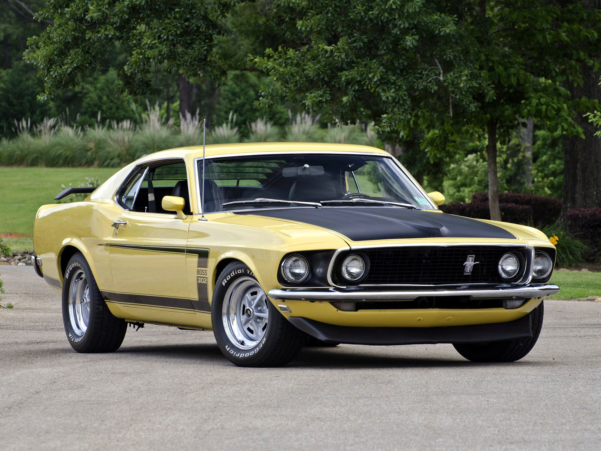 1969 Ford Mustang Boss 302 And 429 Wallpapers