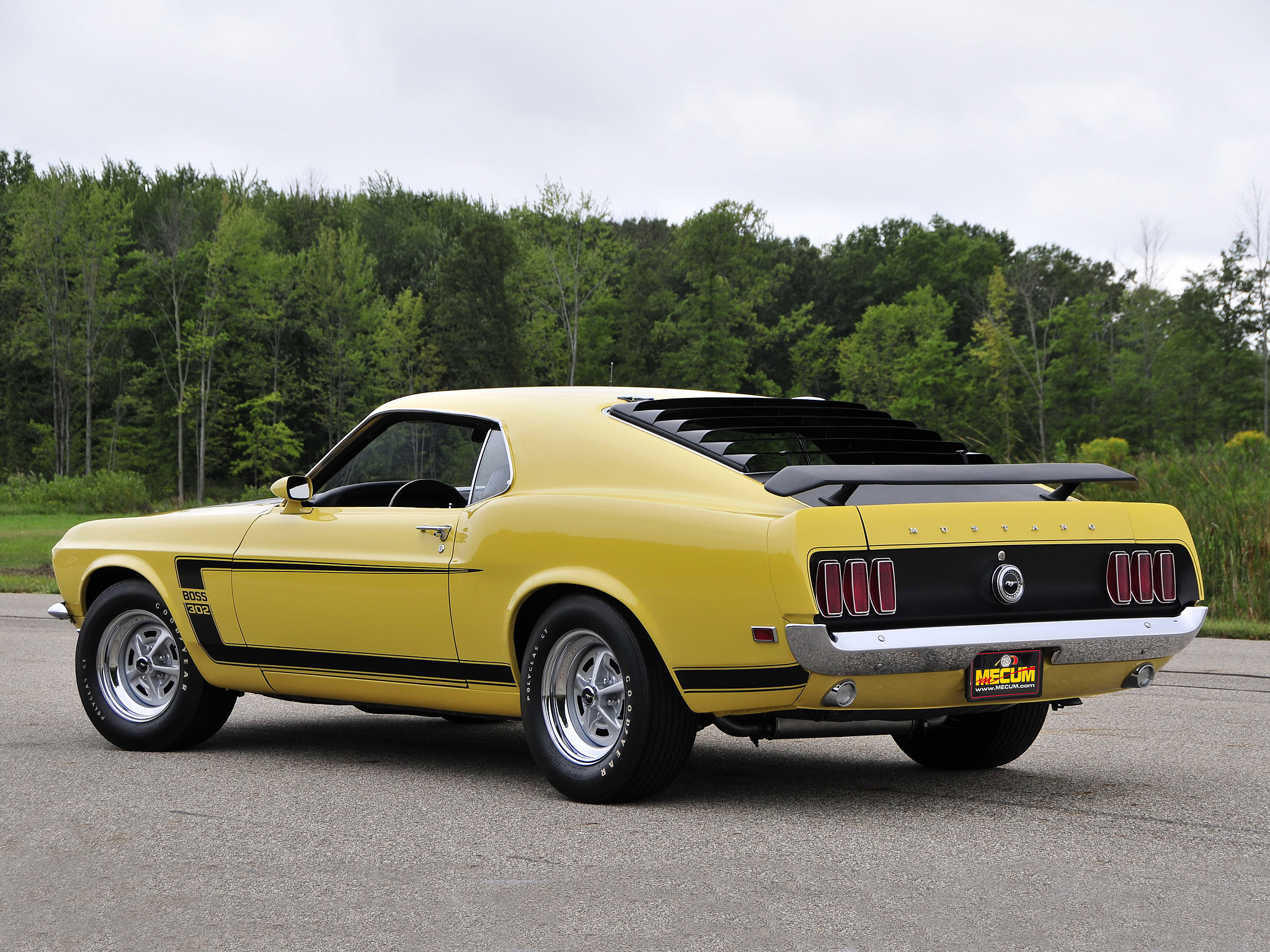 1969 Ford Mustang Boss (302 & 429) Wallpapers | MustangSpecs.com