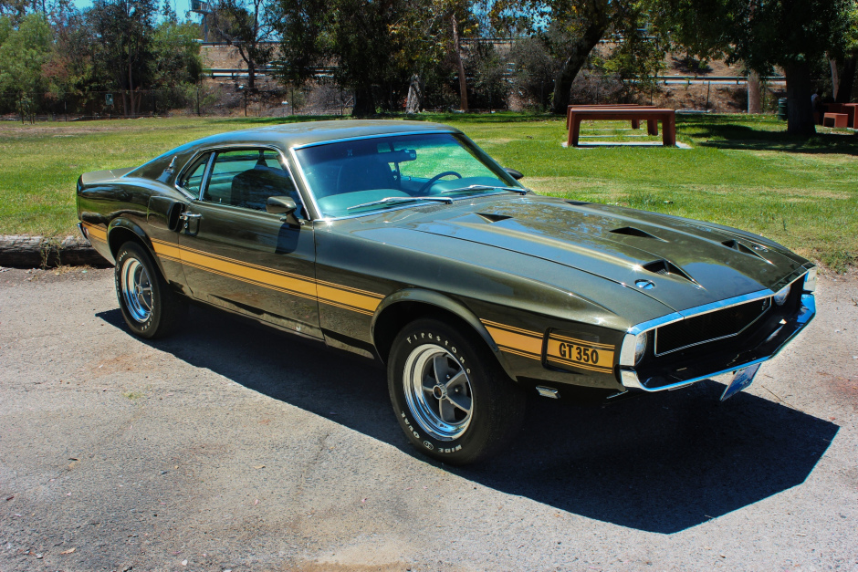 The 1969 GT350 Mustang.