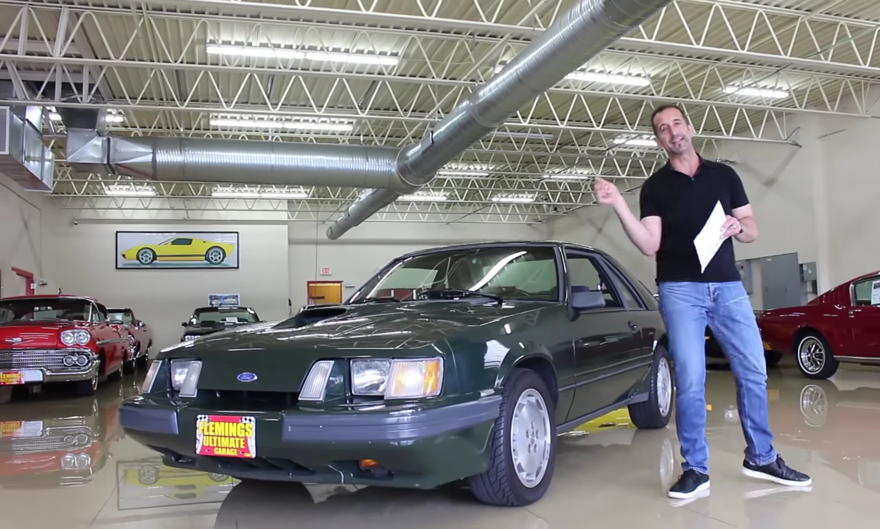 Video: 1985 Ford Mustang SVO Hertz Walkthrough + Test Drive