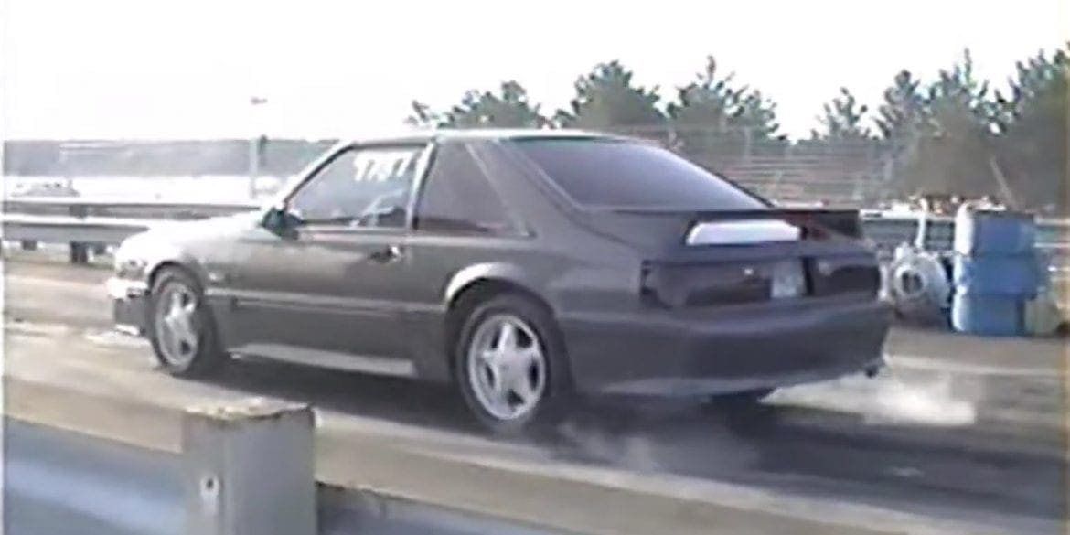 Video: 1987 Ford Mustang GT Automatic 1/4 Acceleration