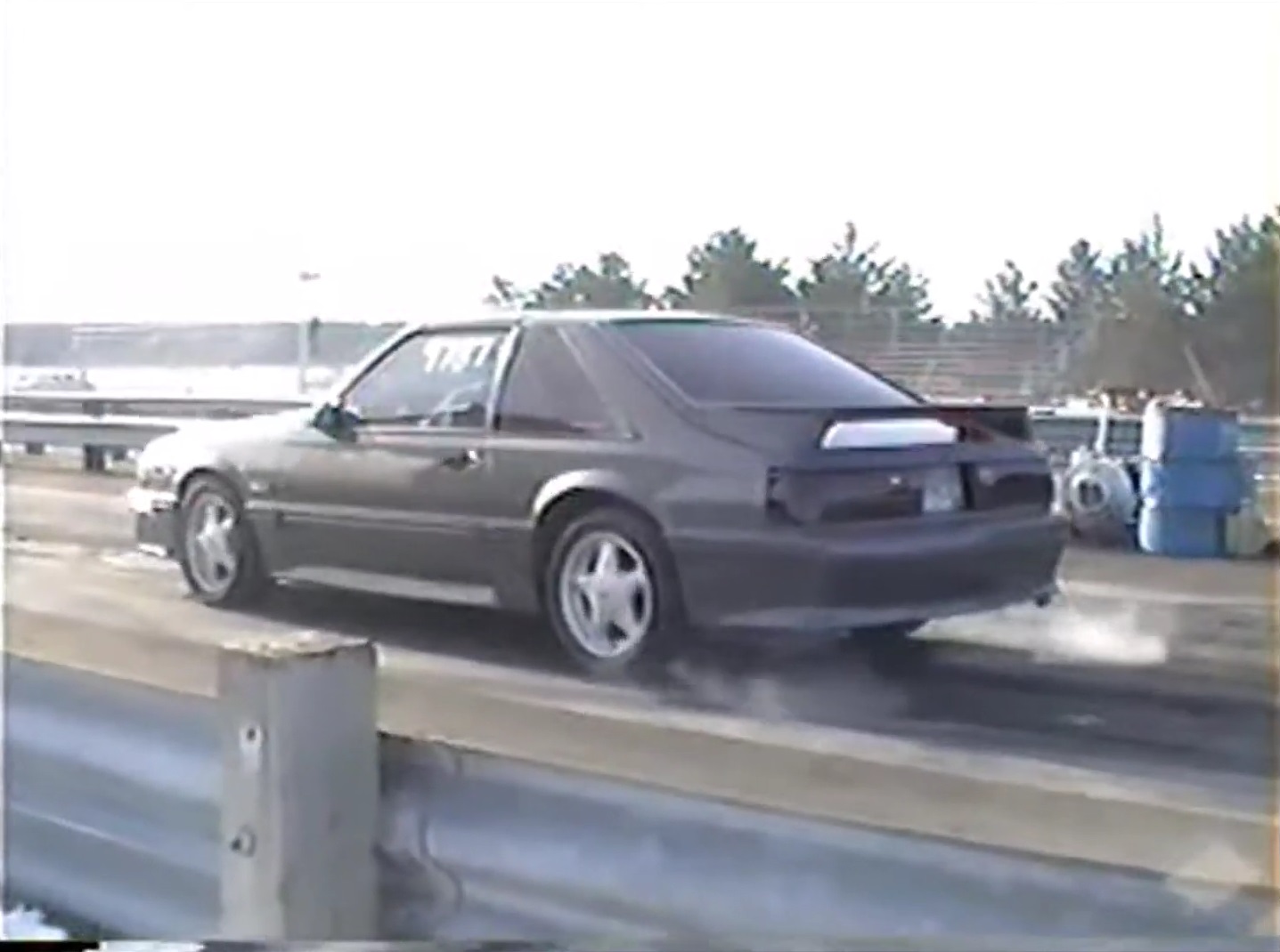 Video: 1987 Ford Mustang GT Automatic 1/4 Acceleration