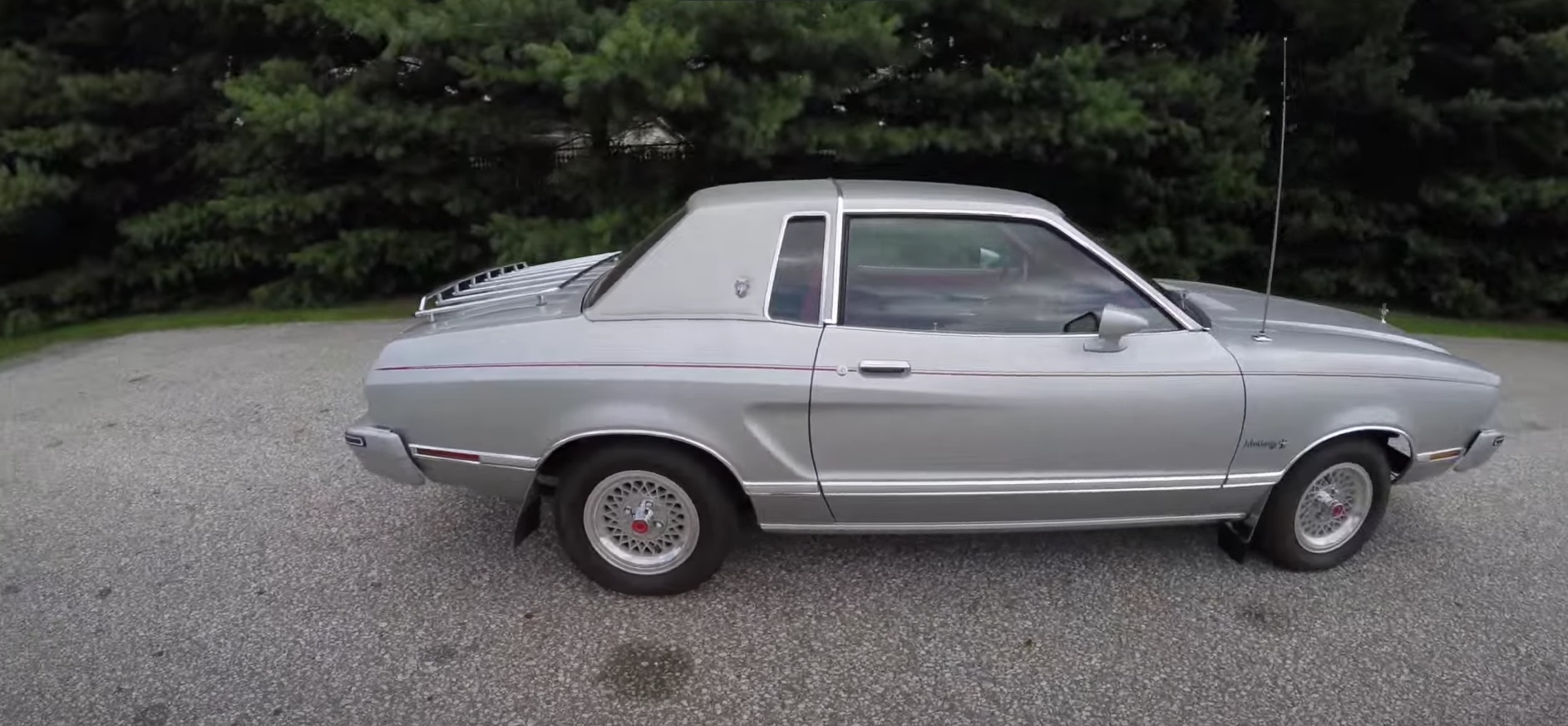 Video: 1975 Ford Mustang II Silver Ghia Edition Walkaround