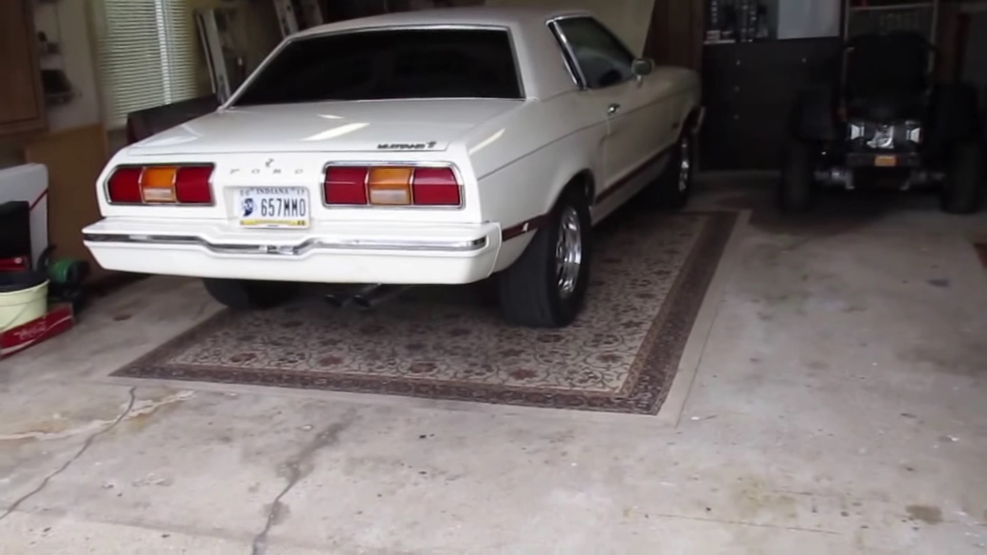 Video: 1975 Ford Mustang Ghia Quick Tour + Startup