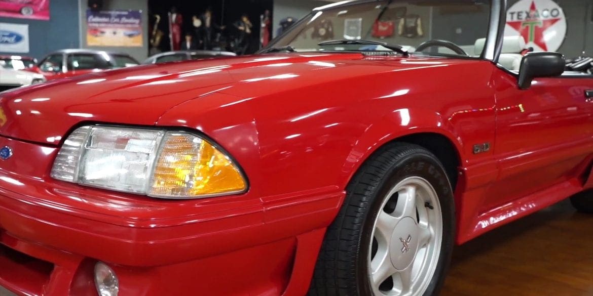 Video: 1991 Ford Mustang GT Convertible Walkaround + Test Drive