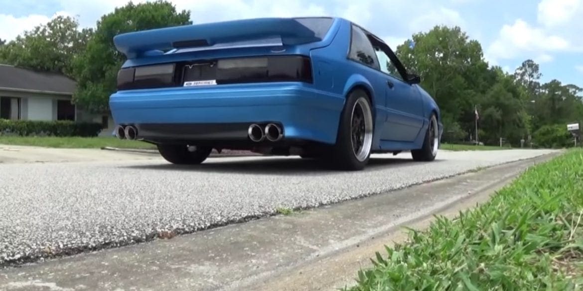 Video: 1991 Ford Mustang GT Fox Body 5.0 Exhaust Sound