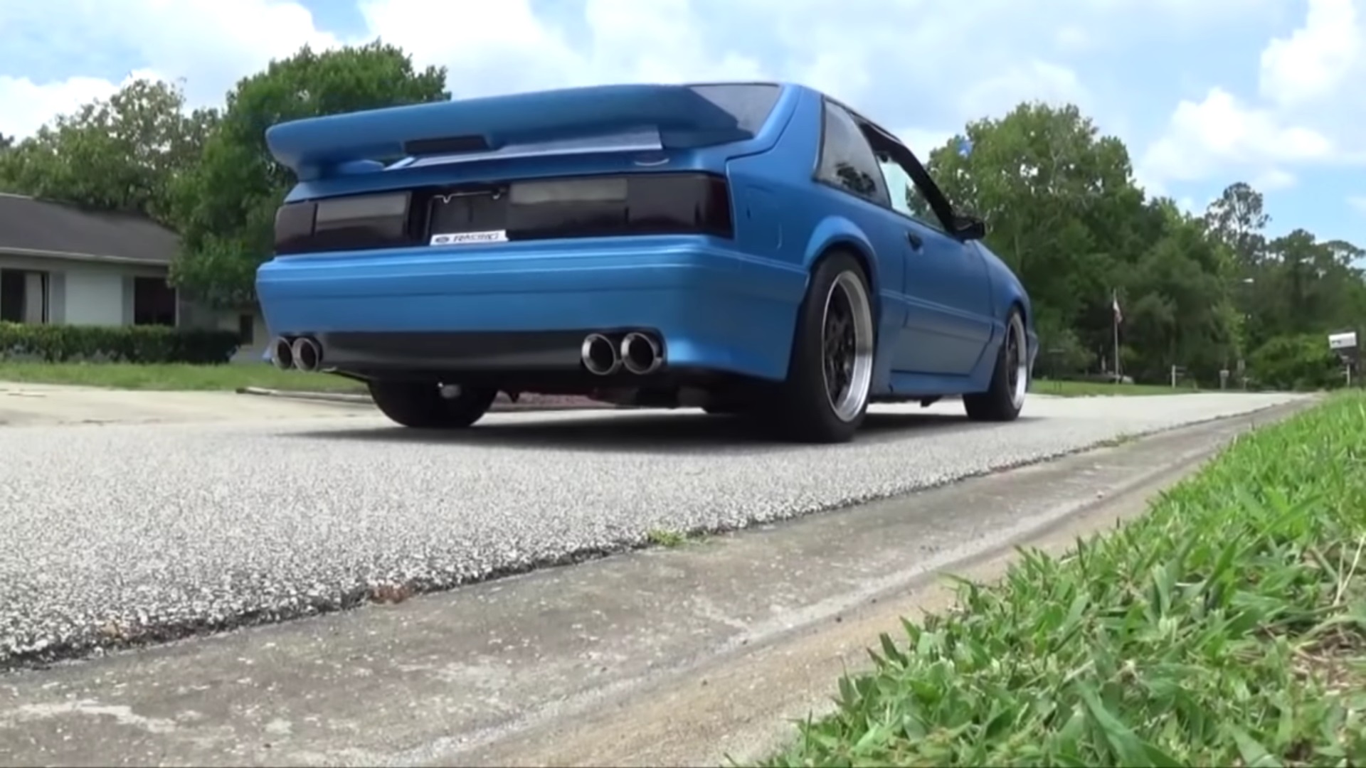 Video: 1991 Ford Mustang GT Fox Body 5.0 Exhaust Sound