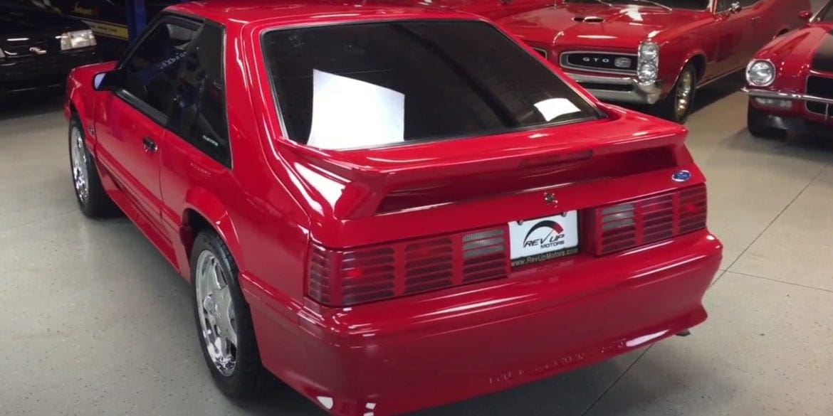 Video: 1992 Ford Mustang GT Revving Up