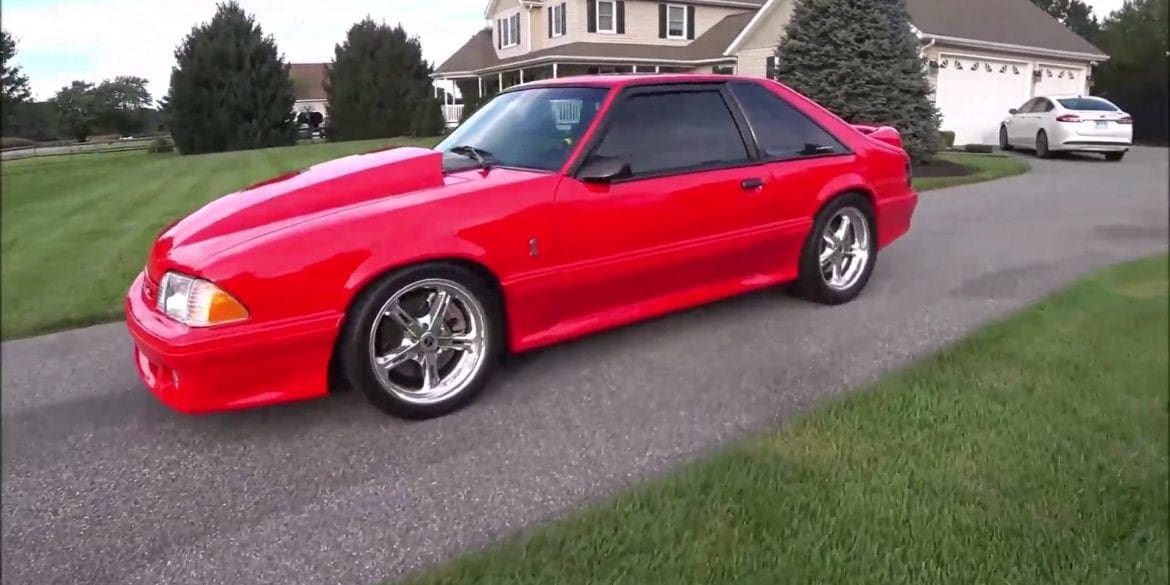 Video: Supercharged 1993 Ford Mustang SVT Cobra Full Tour