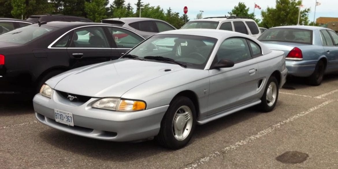 Video: 1994 Ford Mustang V6 Coupe In-Depth Tour