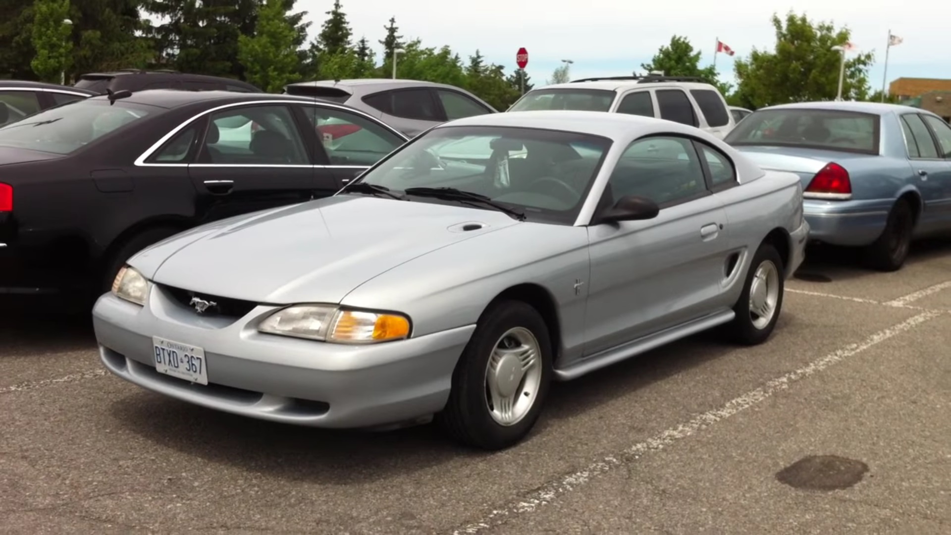 Video: 1994 Ford Mustang V6 Coupe In-Depth Tour