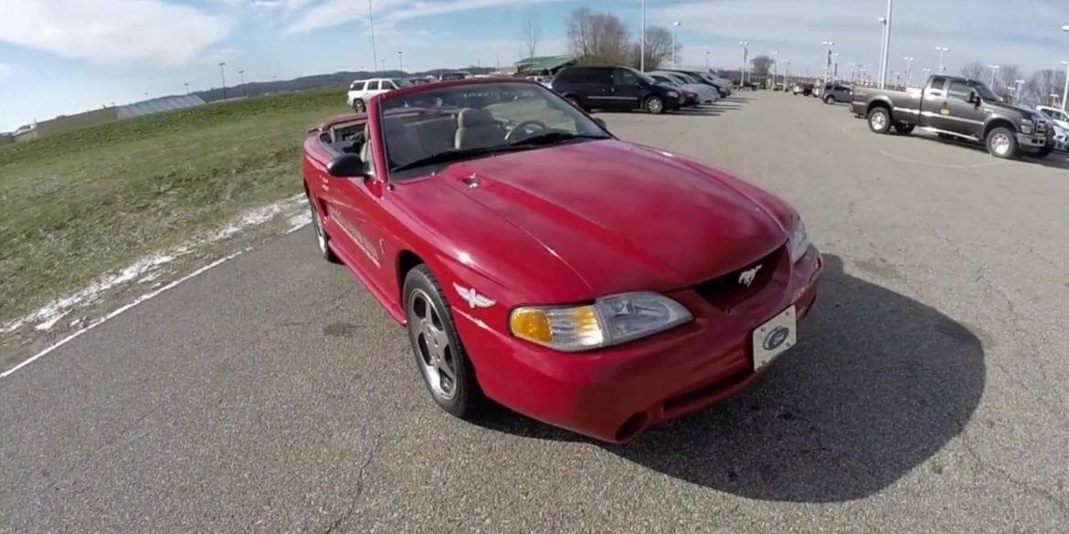 Video: 1994 Ford Mustang SVT Cobra Pace Car Walkaround