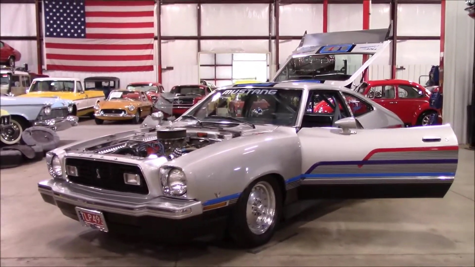 Video: 1976 Ford Mustang II Quick Tour + Exhaust Sound