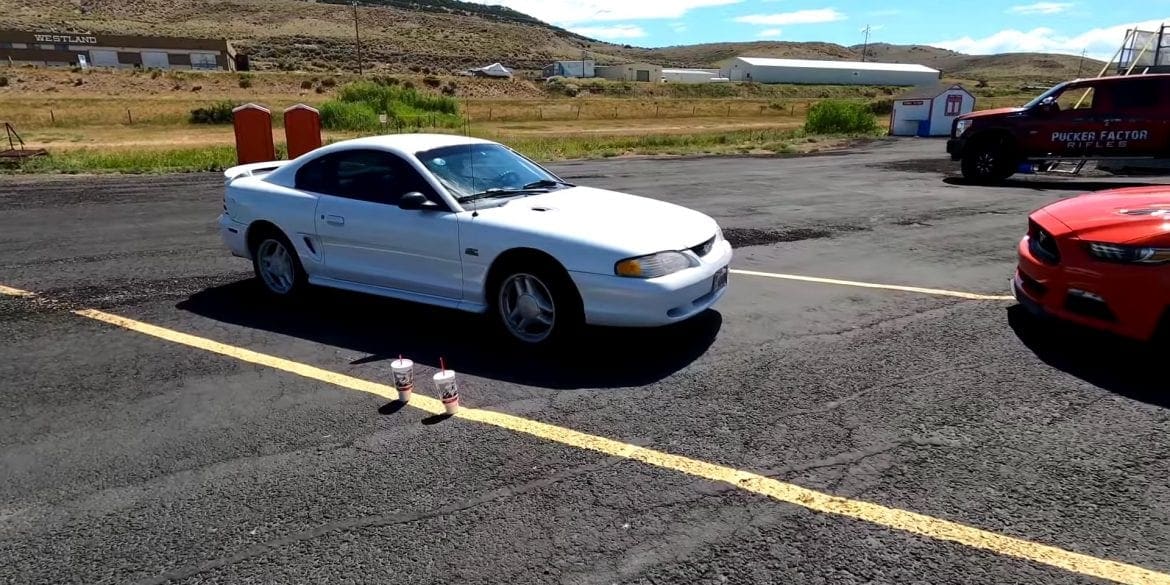 Video: 1995 Ford Mustang GT 1/8 Mile Acceleration