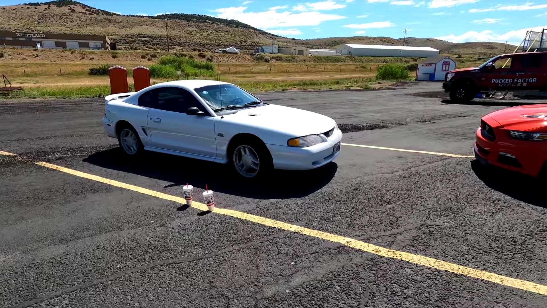 Video: 1995 Ford Mustang GT 1/8 Mile Acceleration
