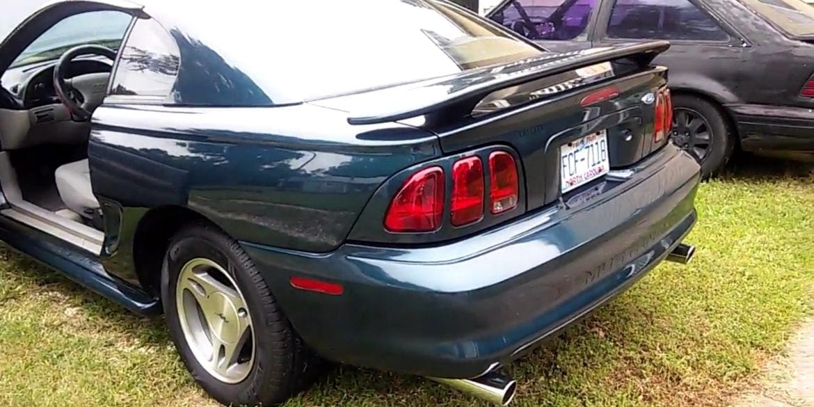 Video: 1996 Ford Mustang V6 Exhaust Sound