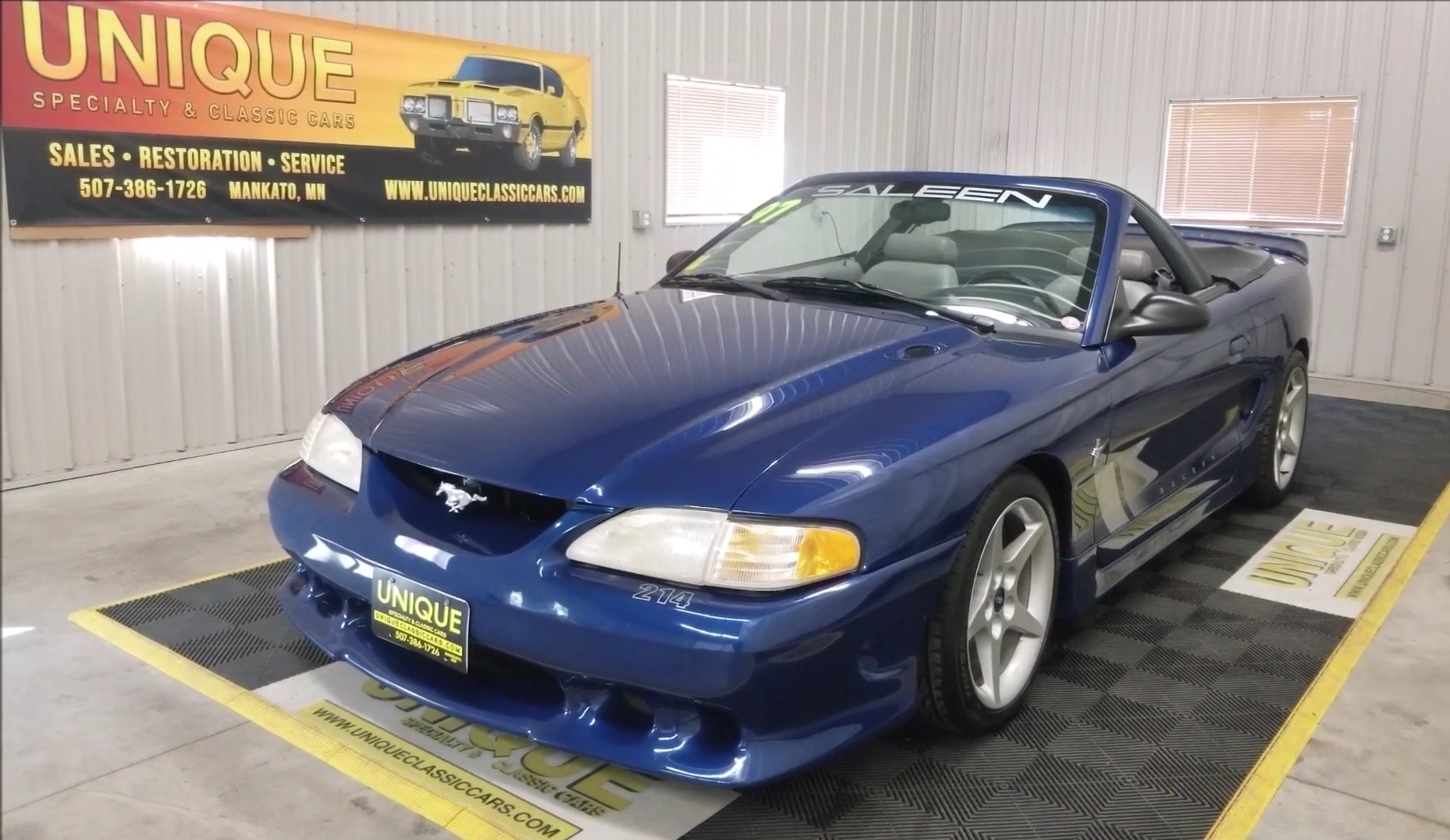Video: 1997 Ford Mustang Saleen S281 Convertible In-Depth Tour