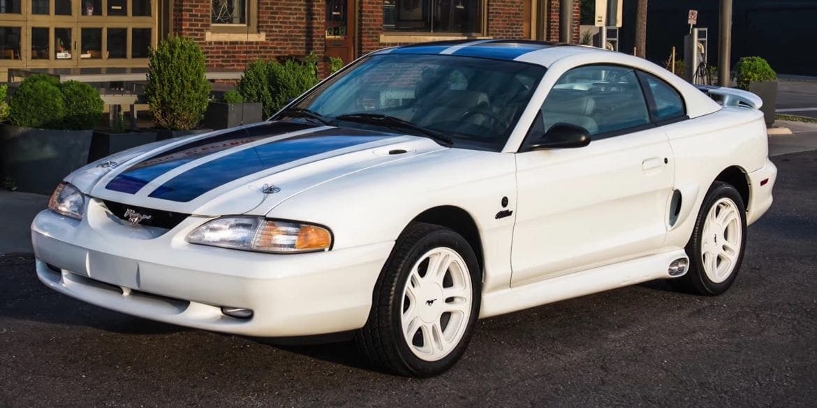Video: Quick Look At A 1997 Ford Mustang SVO Woodward Dream Cruise