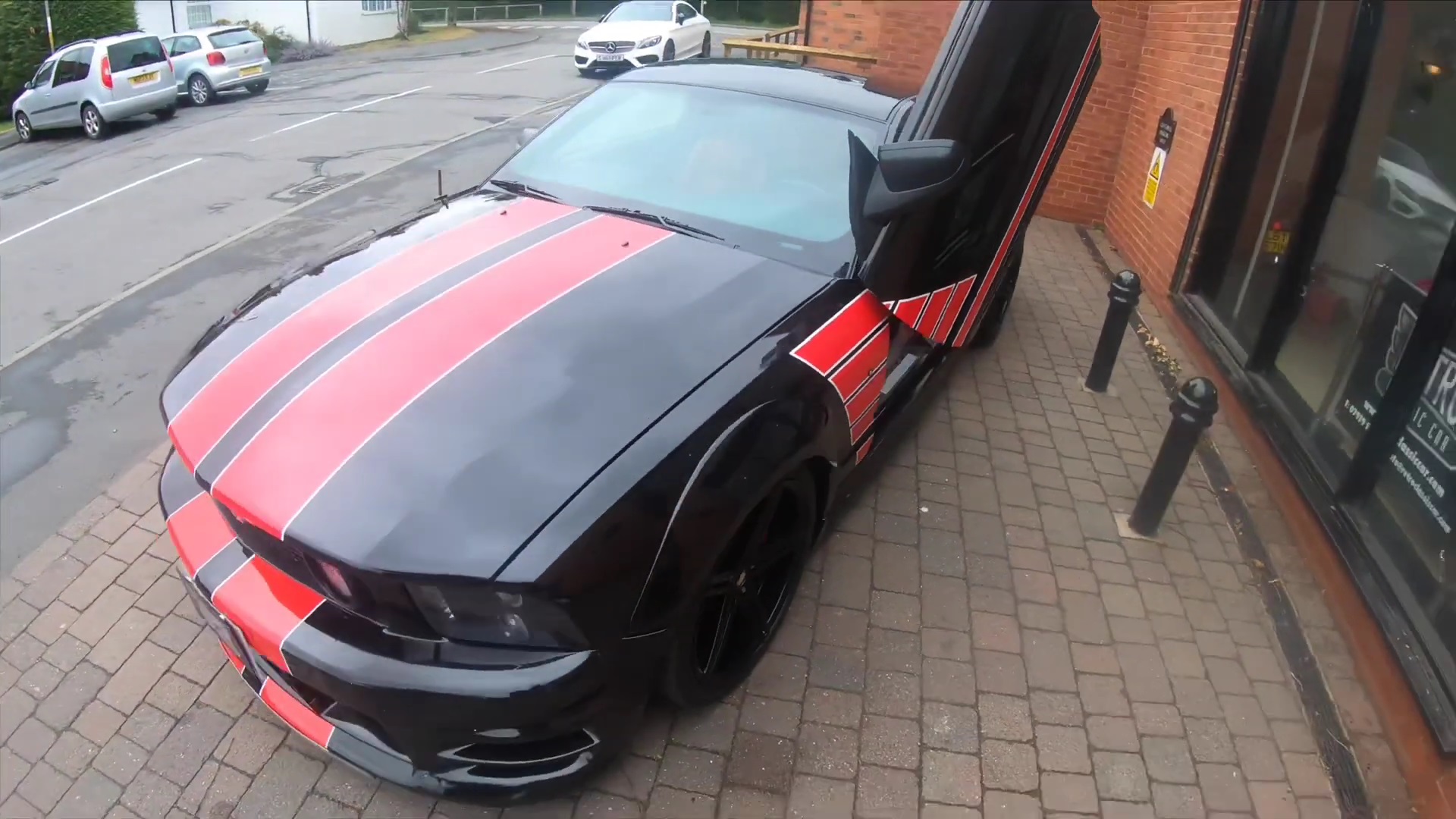 Video: Supercharged 2006 Ford Mustang GT With Lamborghini Doors POV Test Drive