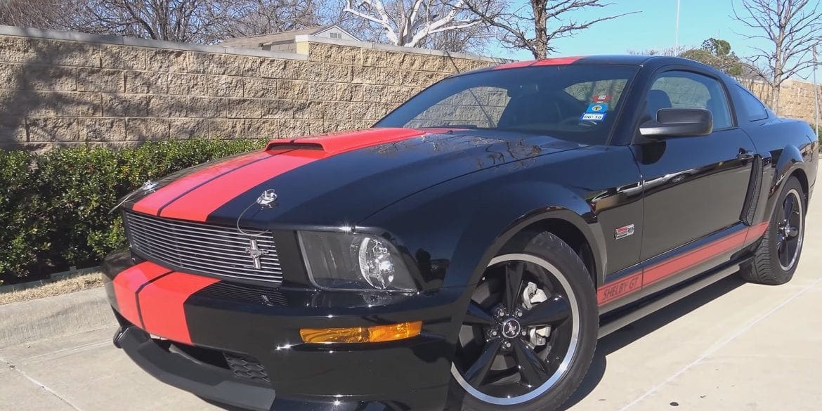 Video: Quick Look At A2008 Ford Mustang Shelby GT Barrett Jackson