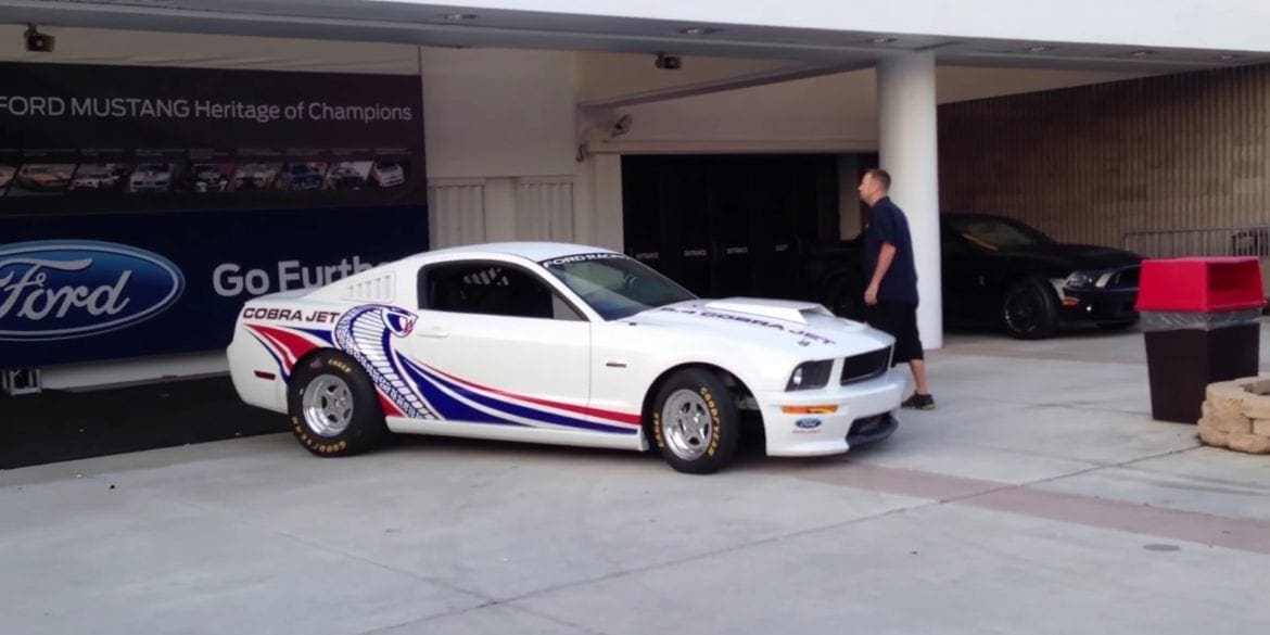 Video: 2008 Ford Mustang FR500CJ Cobra Jet Exhaust Sound