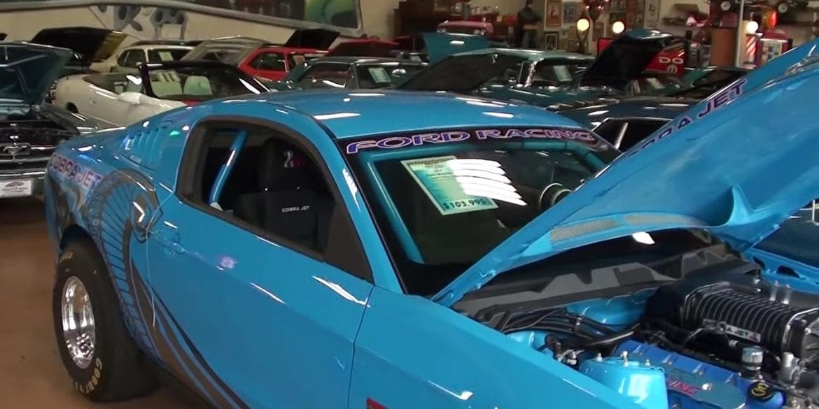 Video: Supercharged 2012 Ford Mustang Super Cobra Jet Drag Car Walkaround