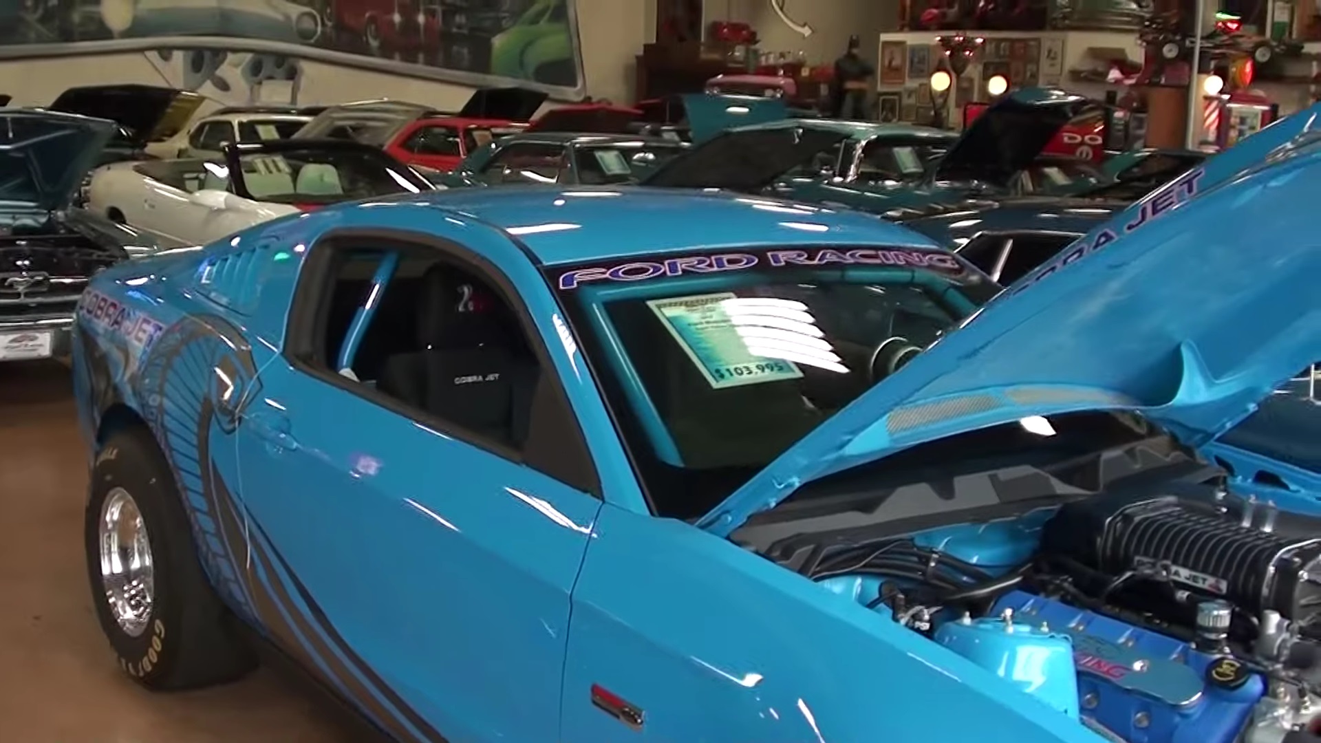 Video: Supercharged 2012 Ford Mustang Super Cobra Jet Drag Car Walkaround