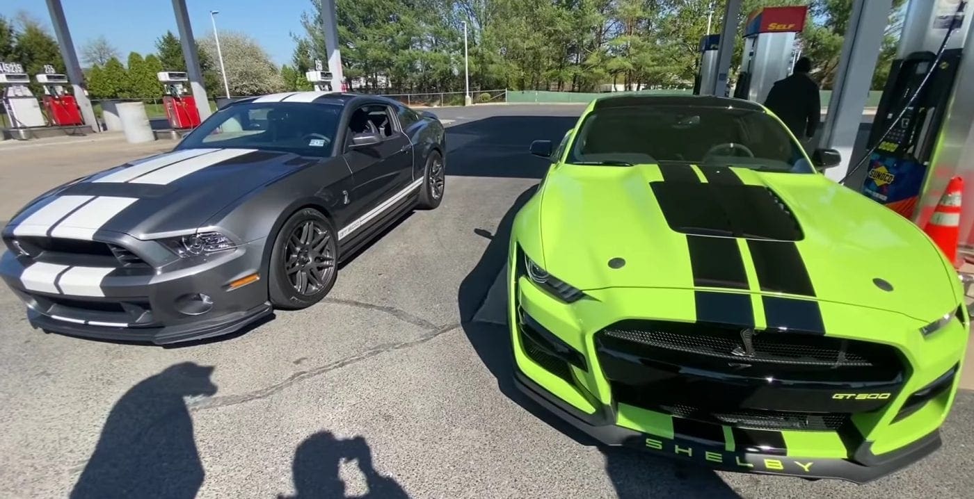 Video 2013 Ford Mustang Shelby Gt500 Vs 2020 Shelby Gt 500 Epic