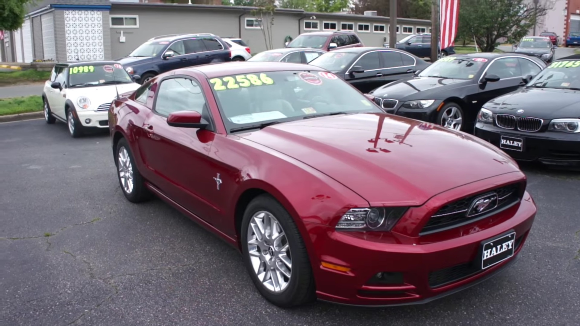 Video: 2014 Ford Mustang V6 Premium Walkaround, Start up, Tour & Overview