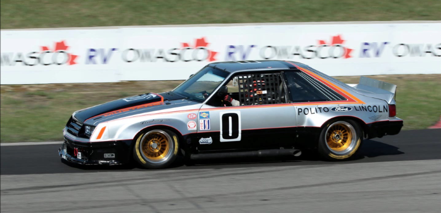 Video: 1979 Ford Mustang IMSA At The 2013 Mosport Vintage Festival