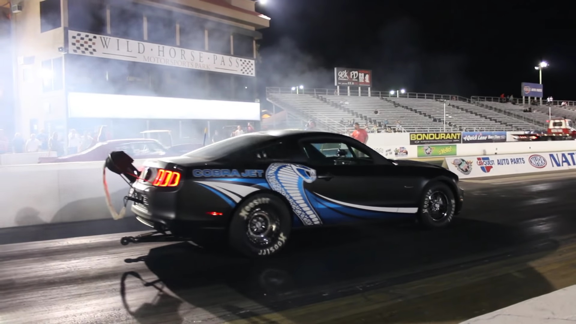 Video: 2014 Ford Mustang Cobra Jet Unbelievable Take Off