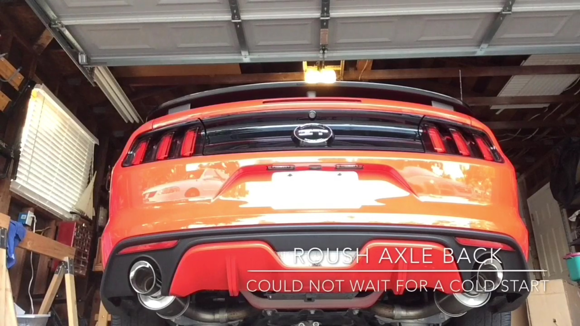 Video: 2016 Mustang GT/CS California Special With Roush Axle Back Exhaust