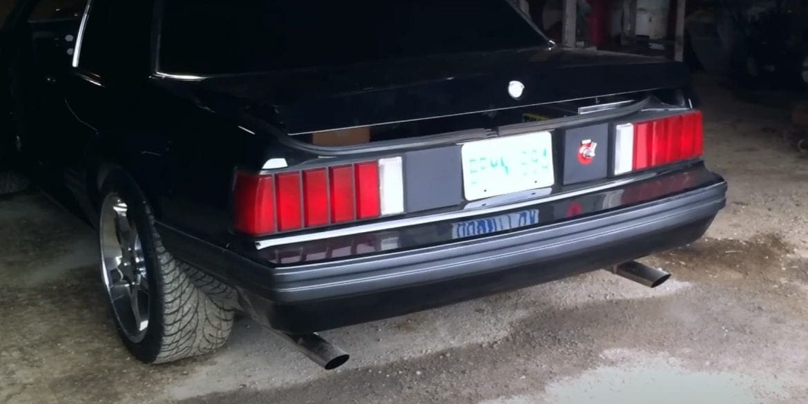 Video: 1981 Ford Mustang Notchback Exhaust Sound