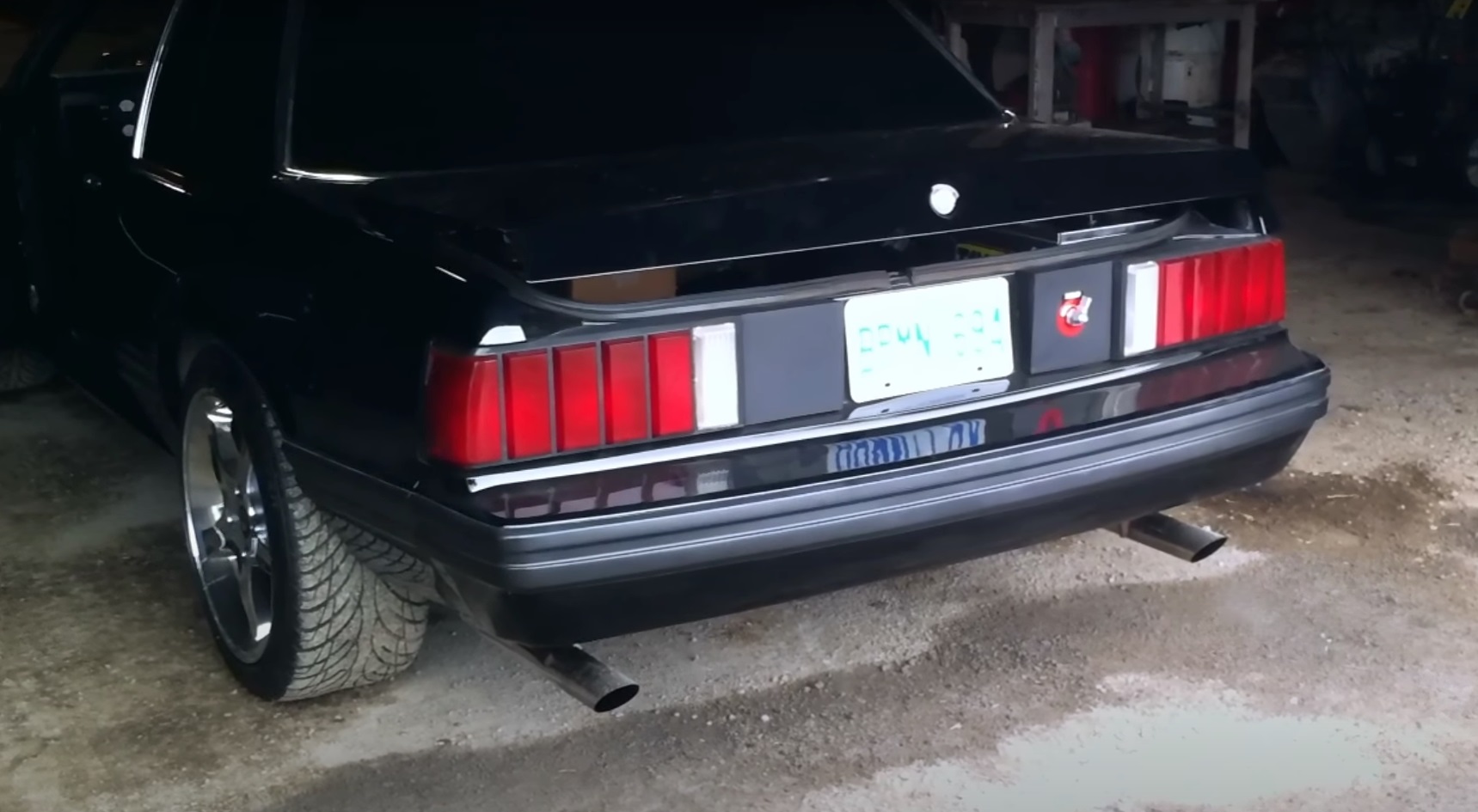 Video: 1981 Ford Mustang Notchback Exhaust Sound