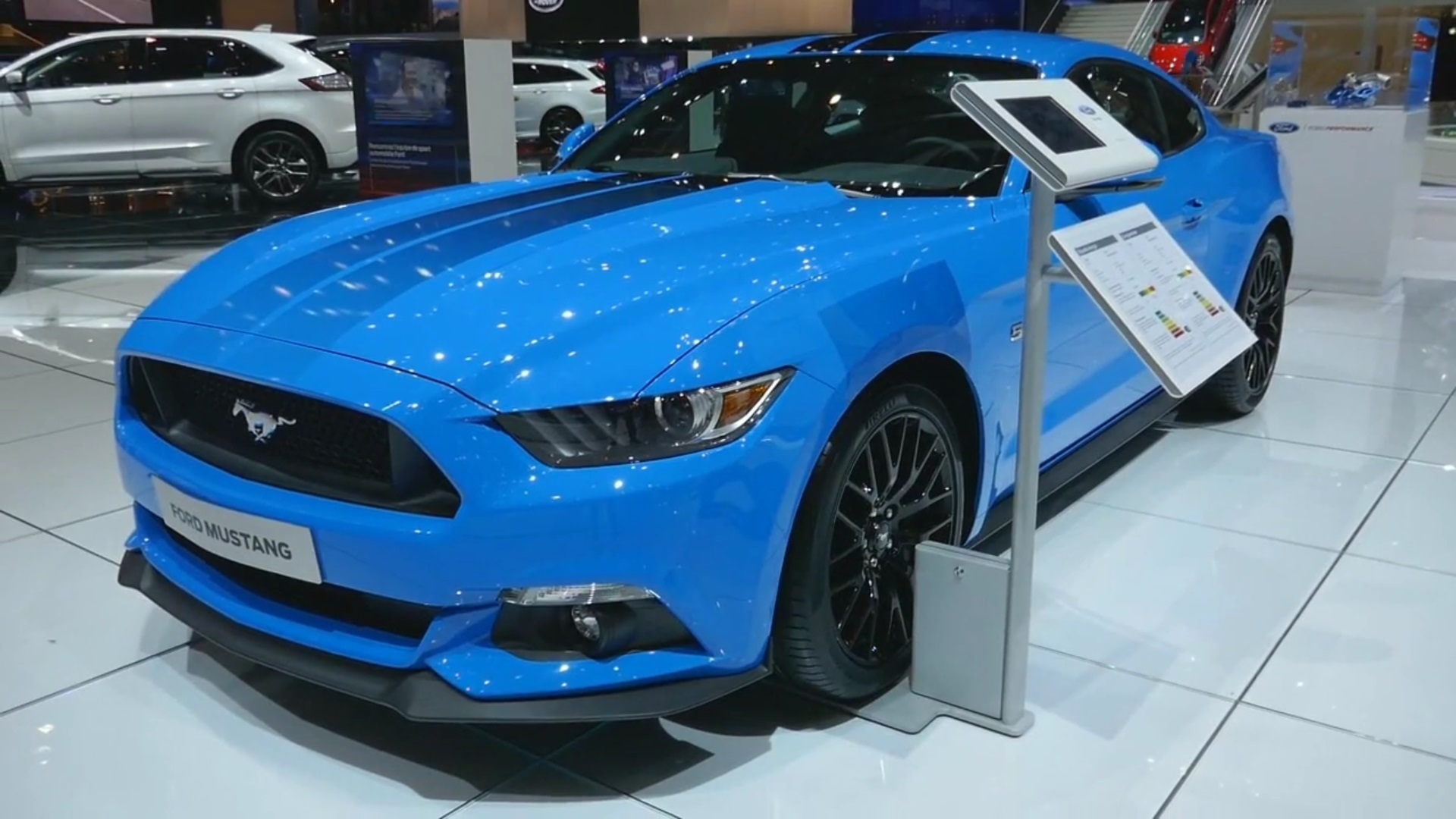 Video: 2017 Ford Mustang Blue Edition Walkaround