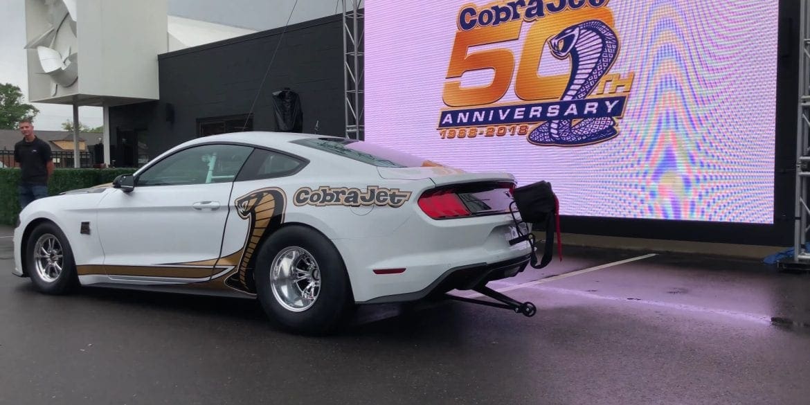 Video: 2018 Mustang Cobra Jet Loud Revs & Exhaust Sounds!