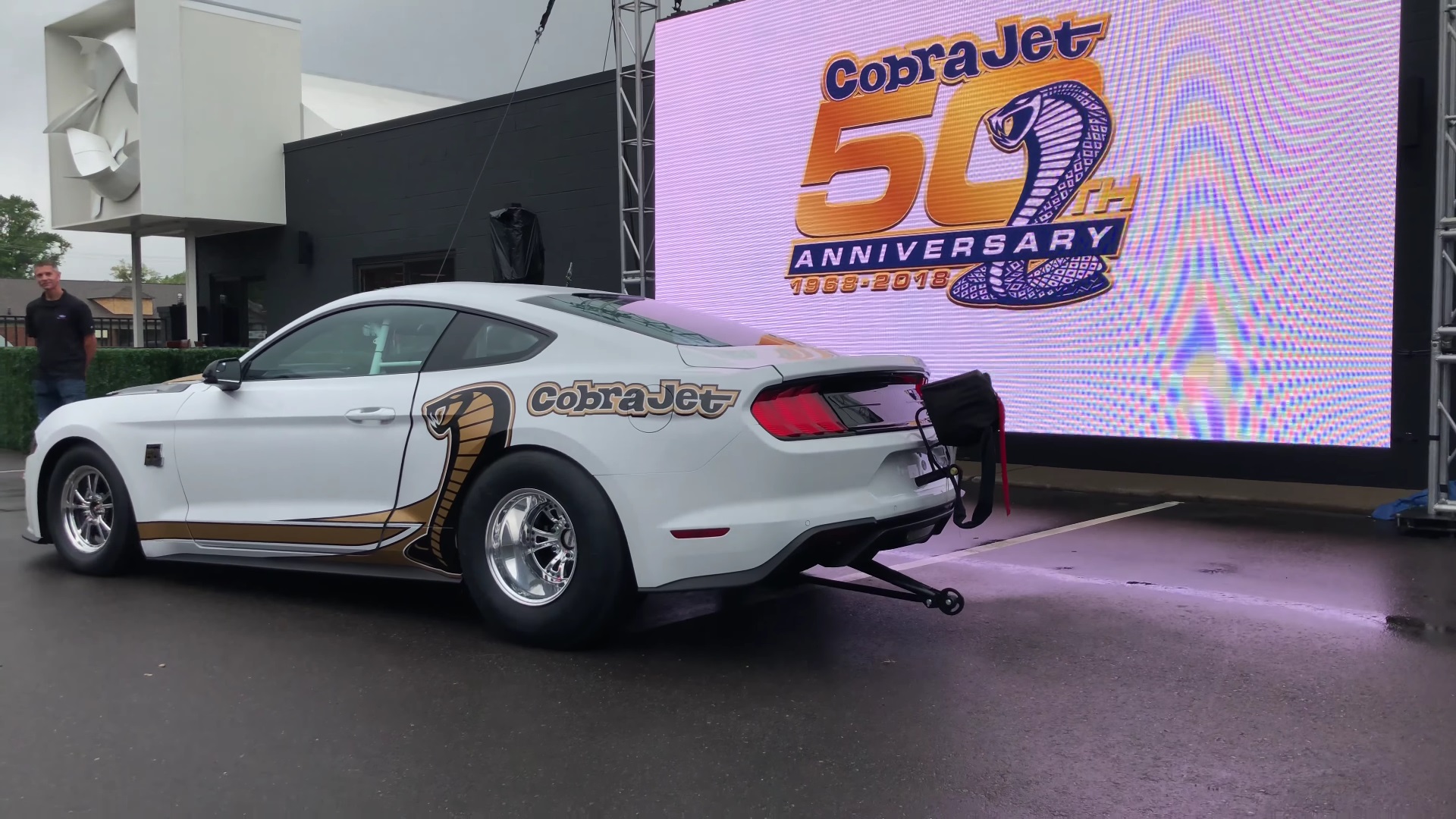 Video: 2018 Mustang Cobra Jet Loud Revs & Exhaust Sounds!