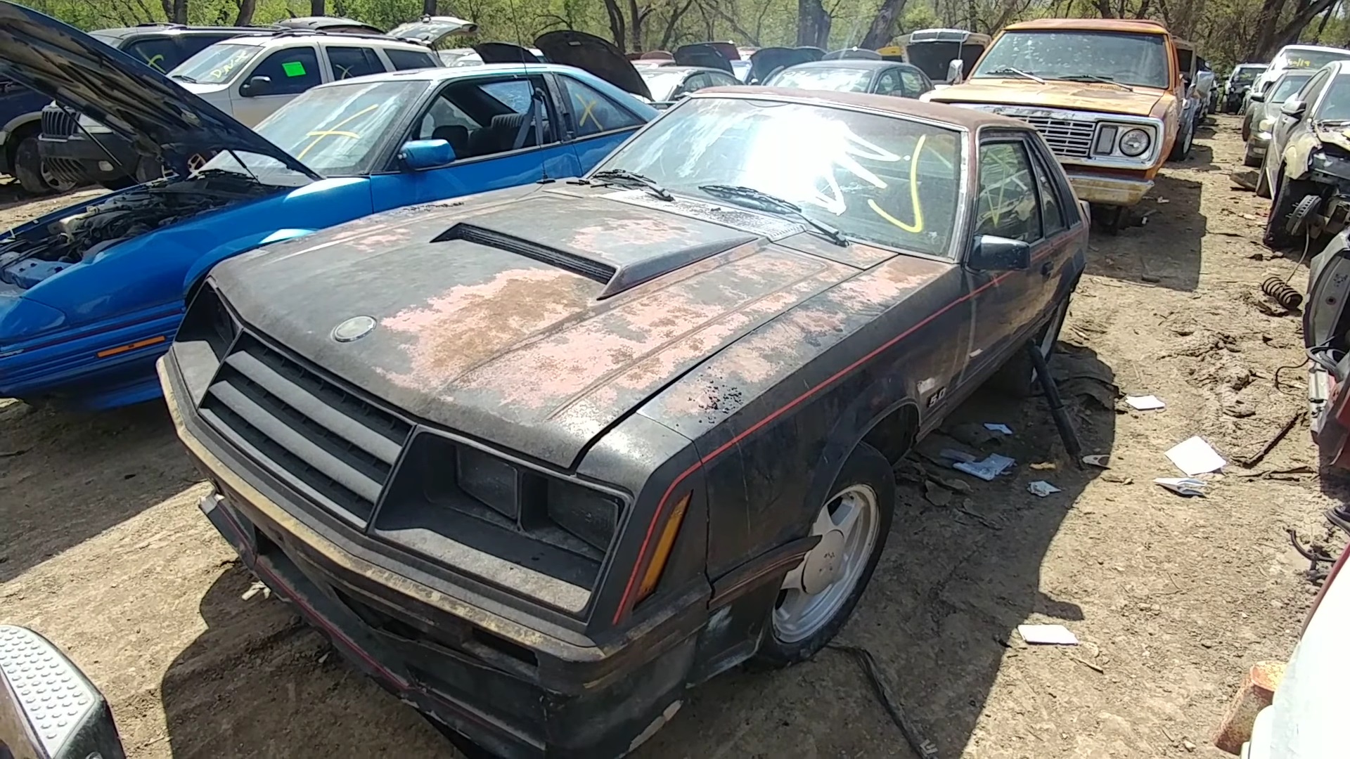Video: 1982 Ford Mustang GT Found In A Junkyard