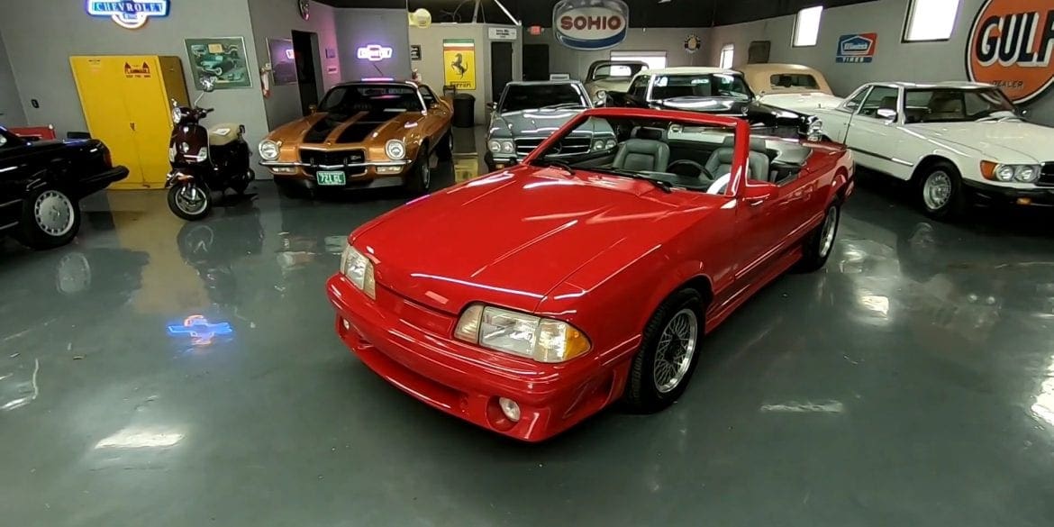 Video: 1987 Ford ASC Mclaren Mustang Convertible Test Drive