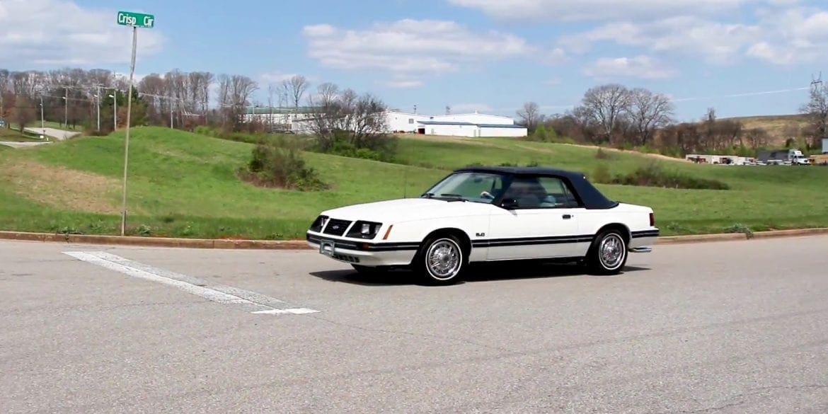 Video: 1983 Ford Mustang White Convertible Walkaround