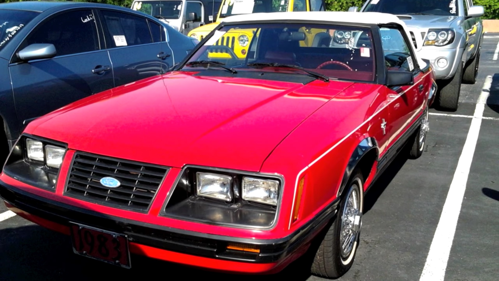 Video: 1983 Ford Mustang GLX Convertible Full Tour