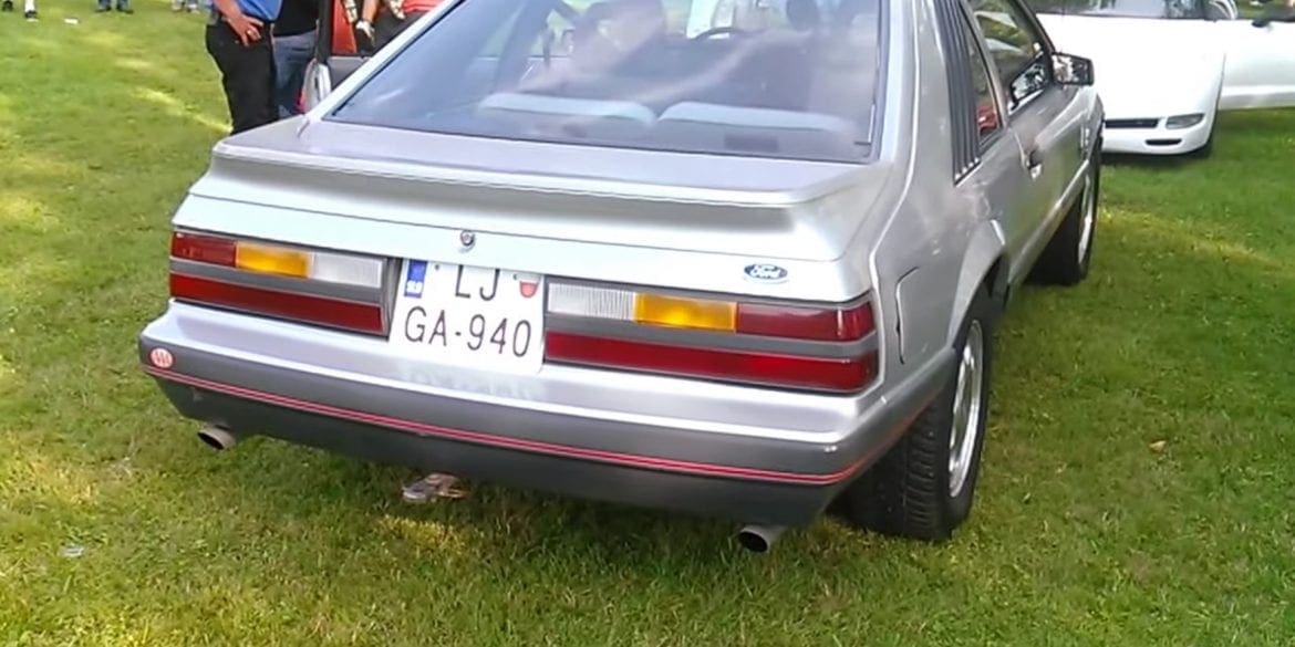 Video: 1985 Ford Mustang GT Exhaust Sound