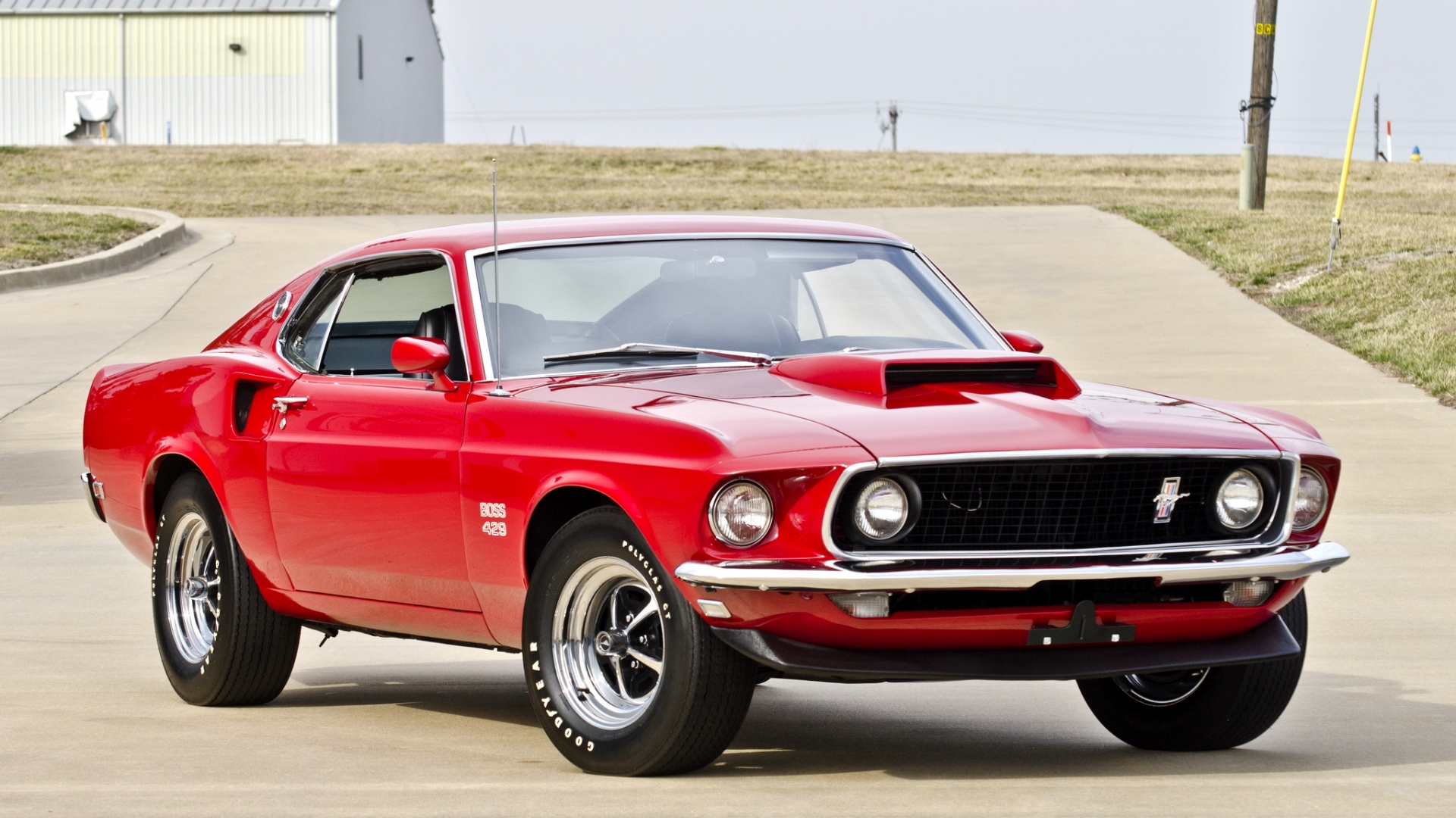 1969 Ford Mustang Boss 429 Wallpaper Hd