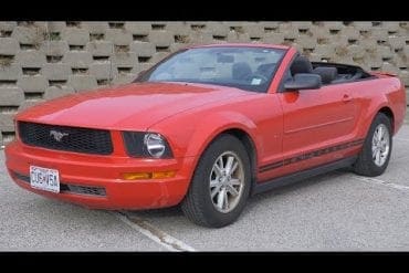 Video: 2007 Ford Mustang V6 Convertible Review