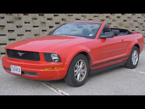 Video: 2007 Ford Mustang V6 Convertible Review