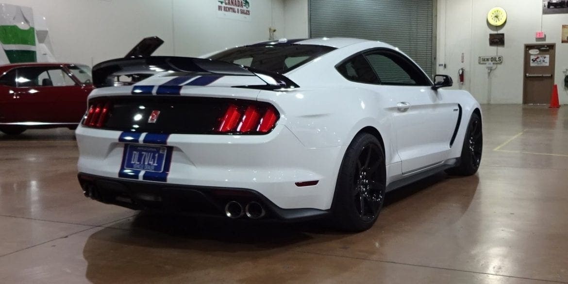 Video: 2017 Ford Mustang Shelby GT350R in White Paint & Engine Sound