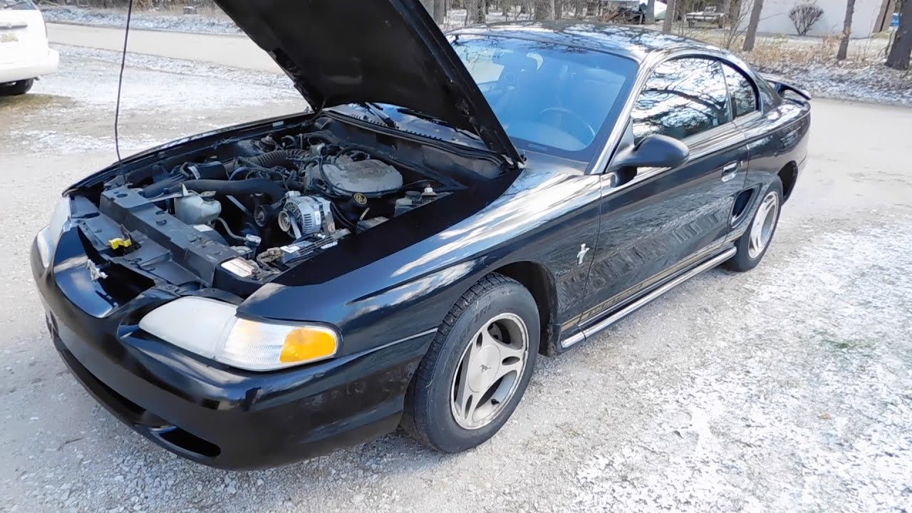 Video: 1997 Ford Mustang V6 Walkaround + Test Drive
