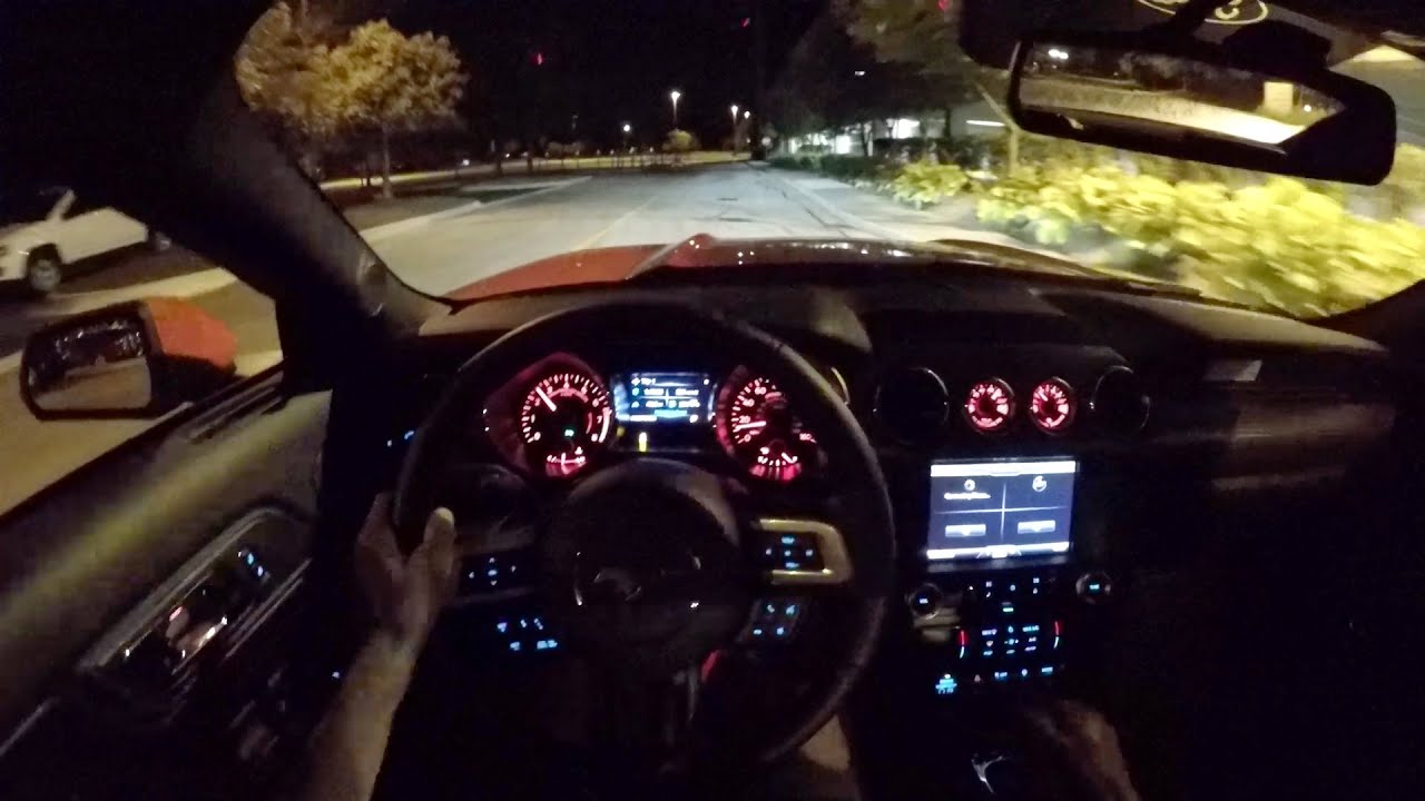 Video: 2015 Ford Mustang Ecoboost - WR TV POV Night Drive