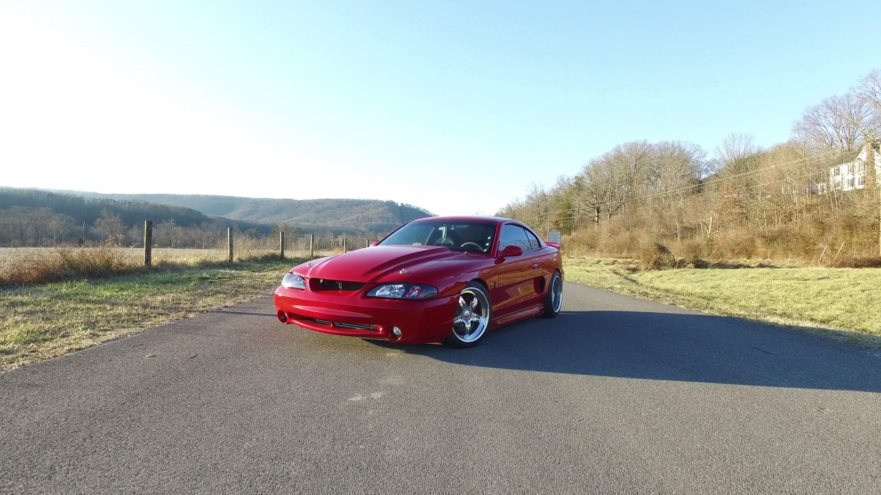 Video: Quick Look At A Very Sleek 1995 Ford Mustang SVT Cobra!