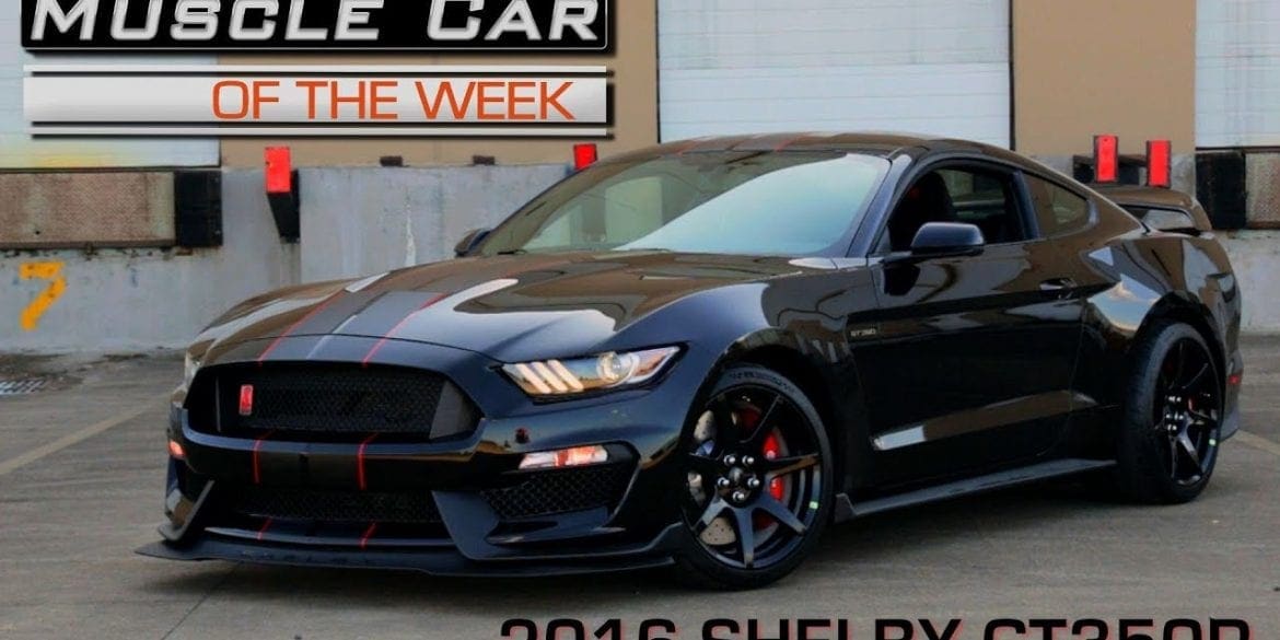 Video: 2016 Ford Mustang Shelby GT350R Muscle Car